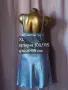 XL Лилава сатенена нощница на точки, снимка 6