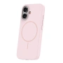 Кейс Silicone Thin Mag за iPhone 16 (6.1), светлорозов и Протектор, снимка 2