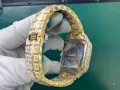 Cartier Santos Iced Мъжки Часовник С Кварцов Механизъм Код Chronolux59, снимка 4