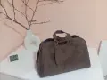 кафява чанта велур, снимка 2