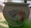 Винтидж Голяма  саксия / кашпа, снимка 7