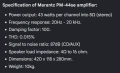 Усилвател Marantz PM-44SE, снимка 4