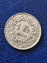 1 франк 1914 год, Конфедерация Швейцария, сребро, тегло 5.00 гр, проба 835/1000, снимка 1