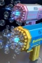 Автоматичен пистолет за сапунени балончета Bubble gun с 40 дула и LED светлина, снимка 5