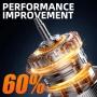 Нова безжична помпа за гуми 150PSI дигитален компресор LED за кола колело автомобил велосипед мотор, снимка 3