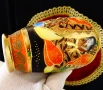 Порцеланова ваза Satsuma,злато,емайли,печат. , снимка 7