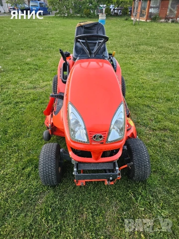 ДИЗЕЛОВА ТРАКТОРНА КОСАЧКА KUBOTA GR 1600. ПЕРФЕКТНА , снимка 3 - Градинска техника - 54402410