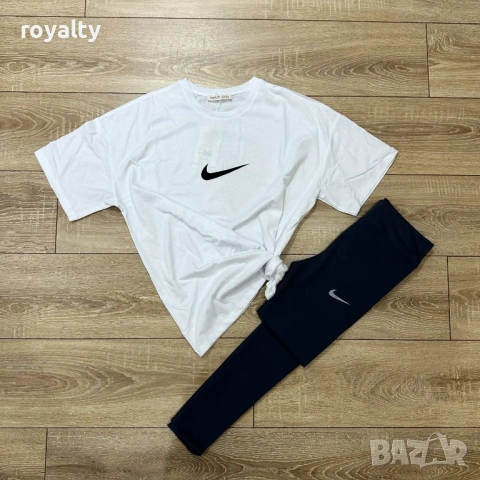 Nike Нов Дамски Комплект Найк 
