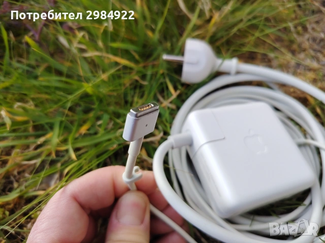 Оригинално зарядно APPLE A1435 MAGSAFE 2, снимка 5 - Кабели и адаптери - 55192194
