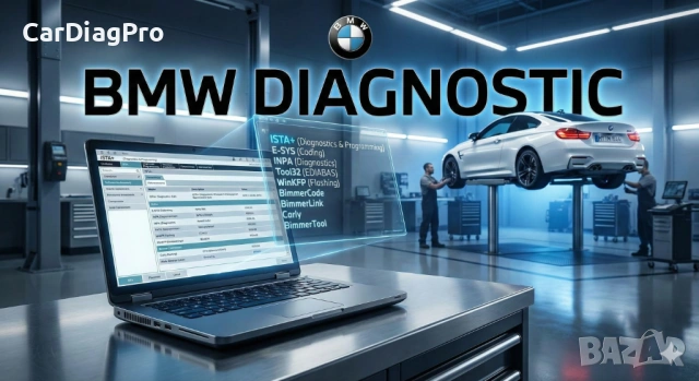 Дистанционна инсталация и конфигурация на BMW Софтуери (ISTA, INPA, E-Sys)