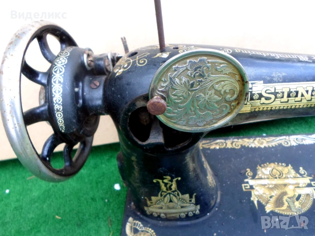 Singer/шевна машина за декорация/, снимка 8 - Антикварни и старинни предмети - 54185894