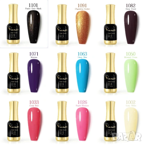  12мл VENALISA UV & LED гел лак  , снимка 3 - Продукти за маникюр - 28603747