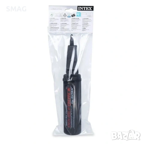 Ръчна мини помпа Intex 29 см с автоматичен механизъм_1150949, снимка 2 - Басейни и аксесоари - 54459020