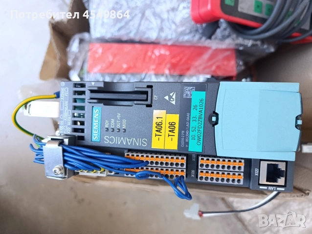 Siemens SINAMICS S120 CU310-2 PN 6SL3040-1LA01-0AA0 PROFINET Servo Control Unit