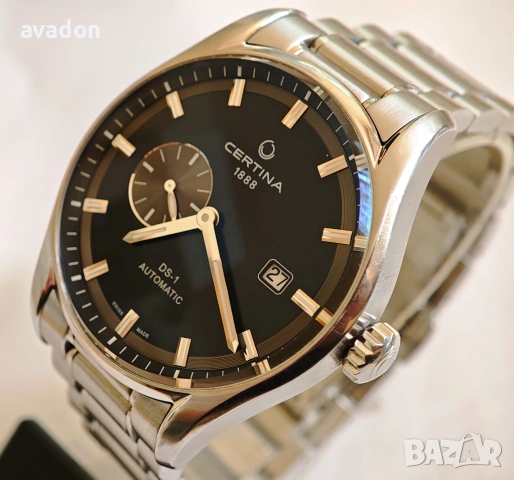 Certina DS-1 automatic Swiss Made ETS saphire wr100m, снимка 2 - Мъжки - 54697614