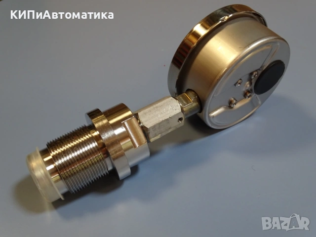 Манометър с мембранен разделител Nuova Fima AISI 316L Ф100 0-630 kg/cm2, снимка 6 - Резервни части за машини - 54525816