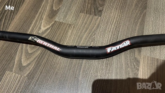 кормило renthal fatbar black 31.8mm 760mm , снимка 2 - Части за велосипеди - 55212096