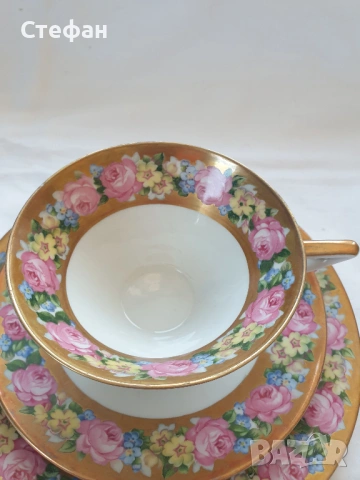 Порцеланов комплект, снимка 3 - Антикварни и старинни предмети - 54345746