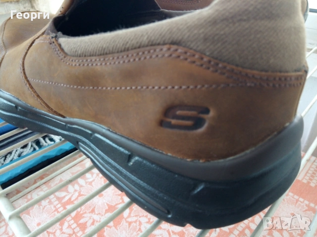 Впечатляващи маратонки от естествена кожа Sketchers, снимка 12 - Маратонки - 54865620