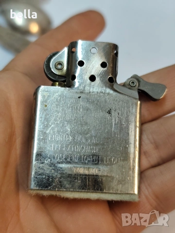 Оригинално Zippo Tornado от април 1999 г., снимка 6 - Антикварни и старинни предмети - 54941301