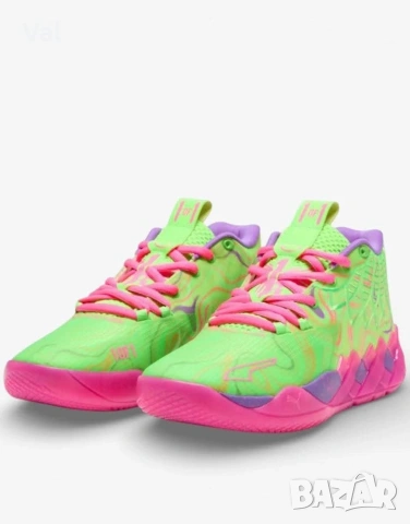 🌌 PUMA x LaMelo Ball MB.01 Inverse Toxic – Multicolor , снимка 5 - Маратонки - 54600061