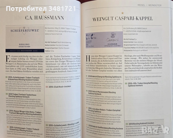 Справочник - вината на Германия 2021 / Falstaff Wein Guide Deutschland 2021, снимка 14 - Кулинария - 55064982