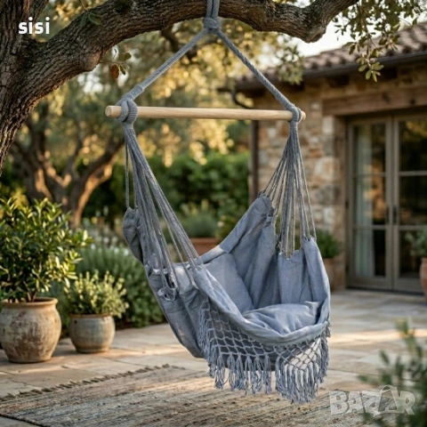Люлка хамак , снимка 3 - Градински мебели, декорация  - 54281553