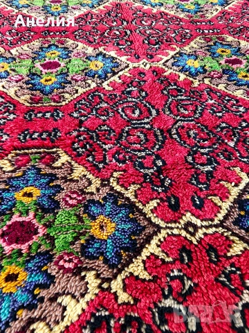 Китеник чиста вълна нов, снимка 5 - Покривки за легло - 55166308