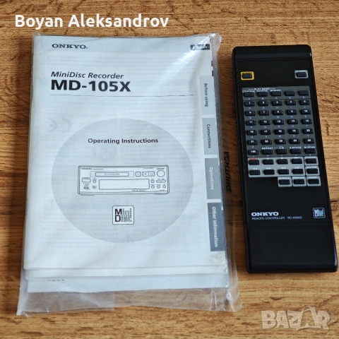 Onkyo MD-105X (европейска версия) [Intec 205 series], снимка 3 - Декове - 55068712
