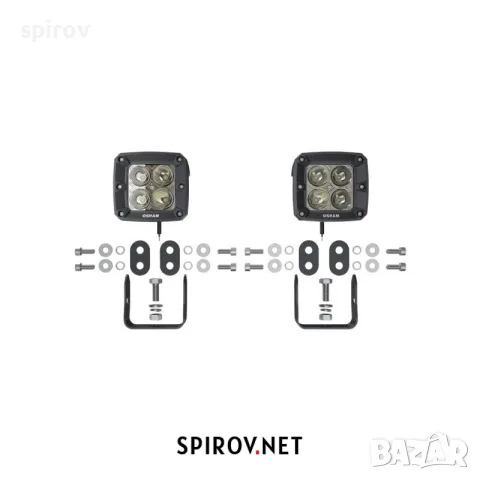 Комплект LED светлини OSRAM LEDriving CUBE VX80-SP 12/24V 1300lm 6000K, снимка 4 - Външни лампи - 55701840