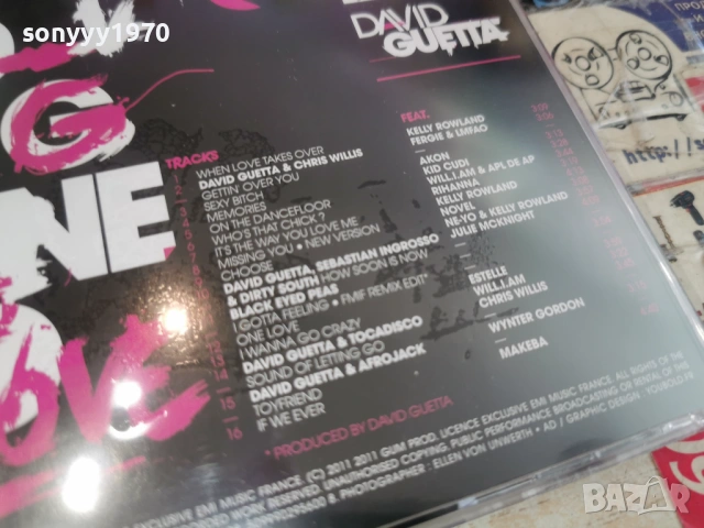 DAVID GUETTA CD 0704261811H2E6R, снимка 15 - CD дискове - 54125925