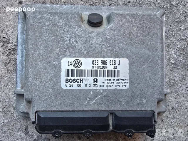 Компютър Фолксваген Голф/Бора Volkswagen Bora/Golf | 1.9 TDI | 038 906 018 J | 0 281 001 613 |