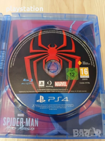 Spider-Man Miles Morales PS4 / PS5 • Като Нова • С Безплатен Ъпгрейд, снимка 2 - Игри за PlayStation - 54822404