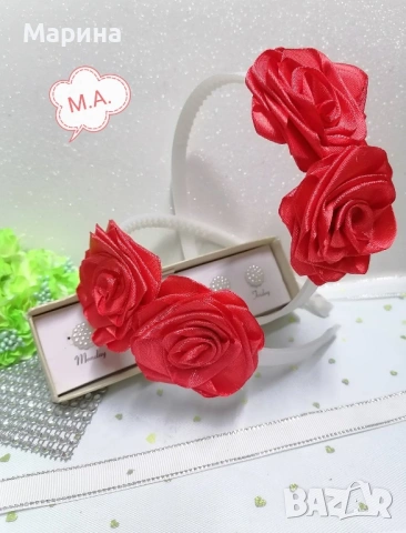 Диадема ''Две червени рози''