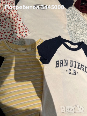 Тениски и потничета, 8-10г., XS, 6 € за всичките, снимка 4 - Детски тениски и потници - 54947640