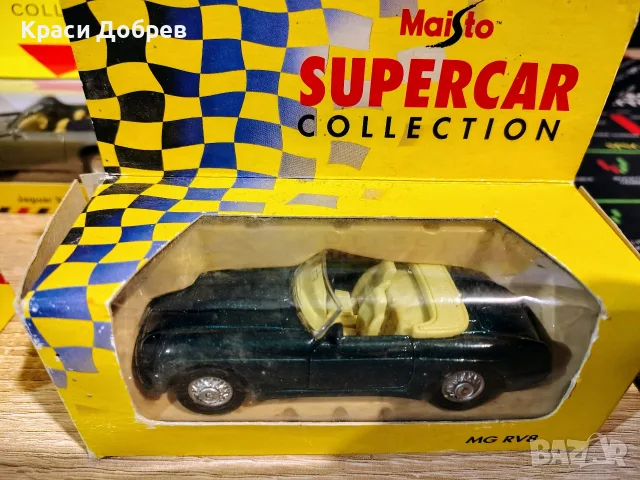 Ретро колекционерски колички Maisto Shell Sportscar Collection – Нови в кутии, снимка 2 - Колекции - 55451020