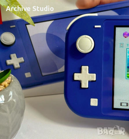 Nintendo Switch Lite Blue (Син) + Zelda: Breath of the Wild | ПЪЛЕН КОМПЛЕКТ!, снимка 4 - Nintendo конзоли - 54618991