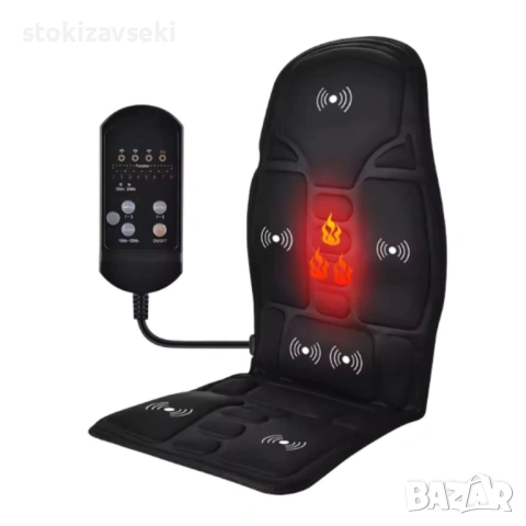 Масажна седалка с подгряване – комфорт и облекчение за тяло, което е уморено от седене, снимка 2 - Други - 54046216