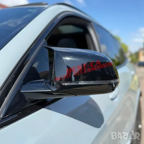 Капаци огледала със щипки за директен монтаж Batman / M-Style подходящи за BMW X3 X4 X5 X6 X7, снимка 7 - Аксесоари и консумативи - 55347156