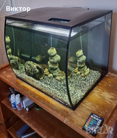 Аквариум Hagen Fluval Flex 57, снимка 2 - Аквариуми - 55081754
