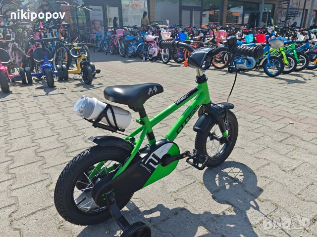 CROSS Велосипед 12" PATROL зелен, снимка 11 - Велосипеди - 54357472