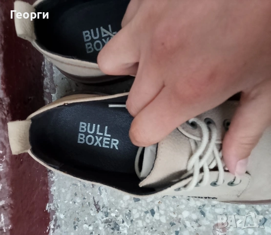 Нови дамски обувки на Bullboxer от естествена кожа, снимка 4 - Дамски ежедневни обувки - 54752488