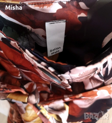 Красива сатенена дълга дамска пола размер S-М, снимка 4 - Поли - 54212223