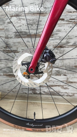 НОВ карбонов шосеен велосипед Argon 18 Sum Disc Ultegra Di2 Hunt Aerodynamycist | S, снимка 15 - Велосипеди - 54802365