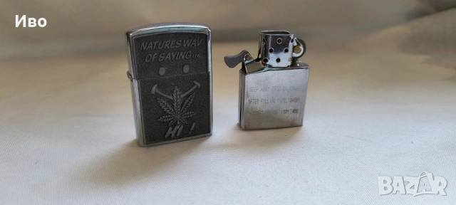 Бензинова запалка Zippo модел 2002, снимка 8 - Запалки - 55176088