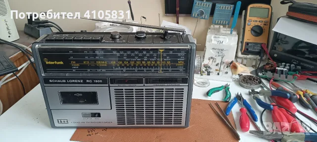 радио касетофон lorenz rc1500, снимка 5 - Радиокасетофони, транзистори - 55651885