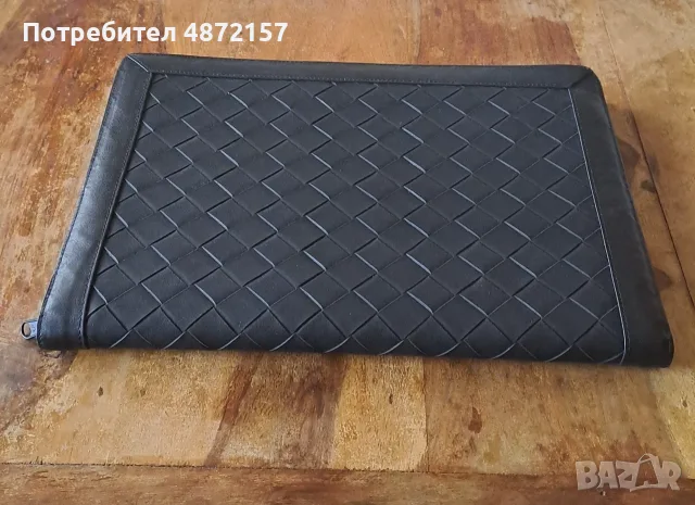 папка луксозна за документи с цип дизайнерска на квадрати естествена кожа А4 внос от Германия, снимка 9 - Ученически пособия, канцеларски материали - 55616583