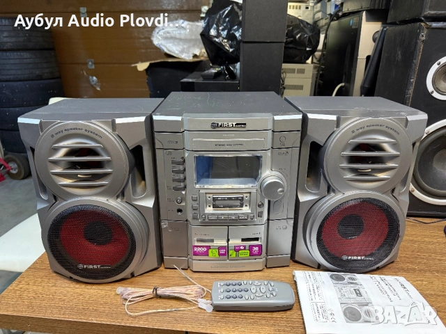 FIRST AUSTRIA FA-1000 Stereo mini system, снимка 4 - Аудиосистеми - 54067822