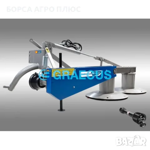 Дискова косачка GRAECUS DX165-H, снимка 2 - Селскостопанска техника - 55503871