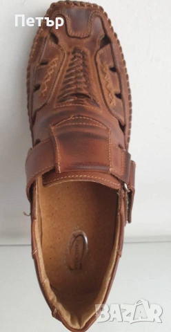 МЪЖКИ ОБУВКИ ЕСТЕСТВЕНА КОЖА , снимка 3 - Ежедневни обувки - 54351679